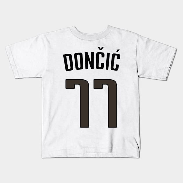 Doncic Kids T-Shirt by telutiga